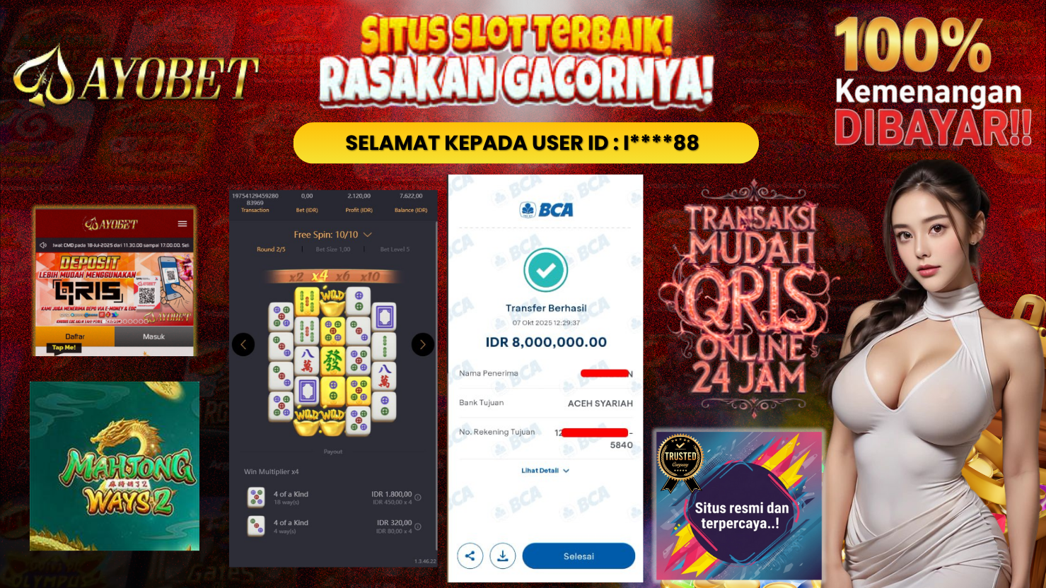 AYOBET JACKPOT SLOT MAHJONG WAYS 2